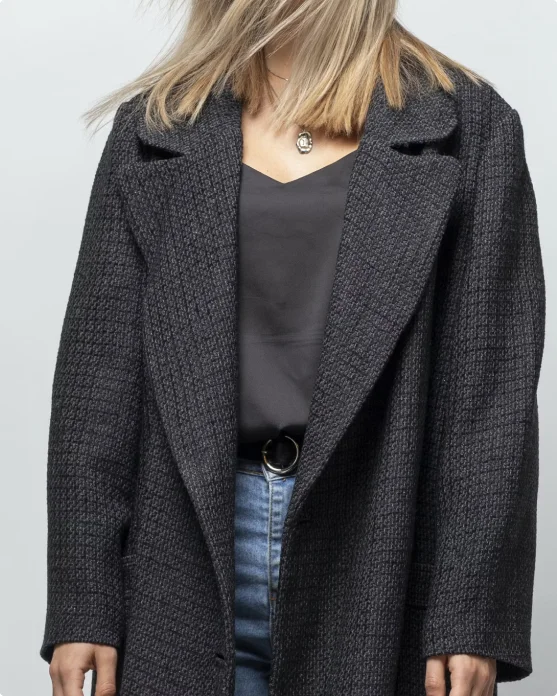Embroidered Cotton Blazer9:35 10:40